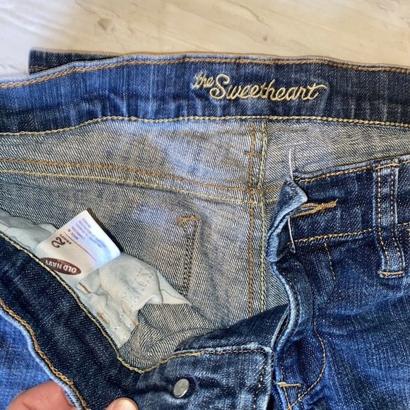 OLD NAVY WOMEN'S BLUE "THE SWEETHEART" JEANS - Picture 5 of 6